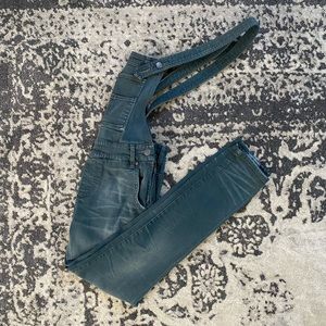 Like new free people overalls skinny leg size 25